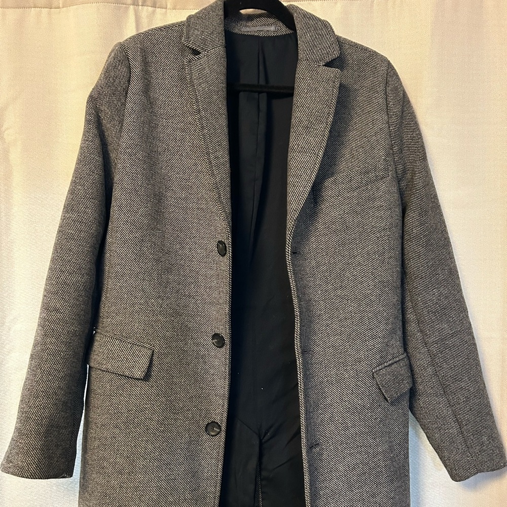 Old Navy Men's Gray Pea Coat